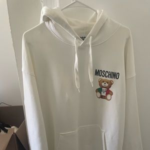 Moschino Logo Print Hoodie